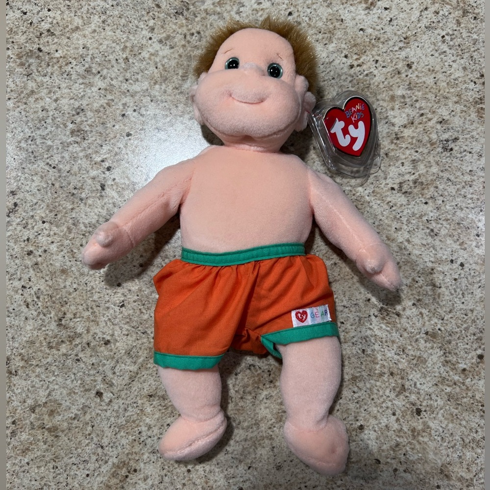 Ty Beanie Kids - Buzz - Stuffed Boy Doll